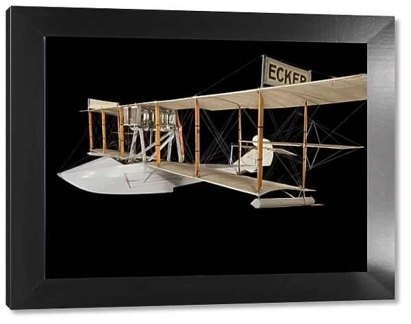 Ecker Flying Boat, 1912-1913. Creator: Herman A. Ecker