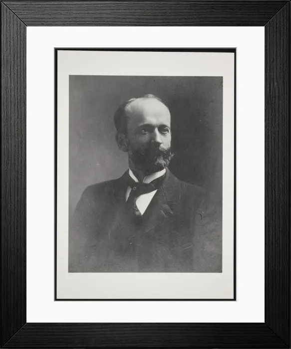 Framed Print : Portrait of Charles Doolittle Walcott (1850-1927), Circa 1897 (copied 1997) Framed Print : Portrait of Charles Doolittle Walcott (1850-1927), Circa 1897 (copied 1997)