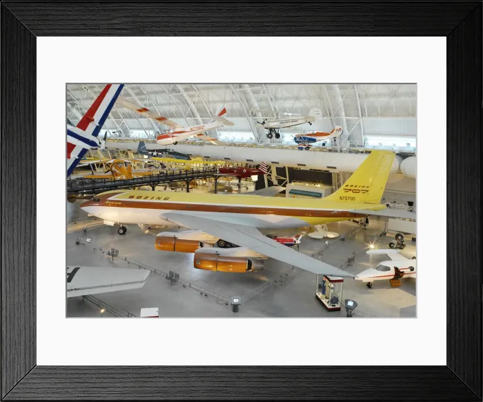 Framed Print : Boeing 367-80 Jet Transport, 1954. Creator: Boeing Aircraft Co Framed Print : Boeing 367-80 Jet Transport, 1954. Creator: Boeing Aircraft Co