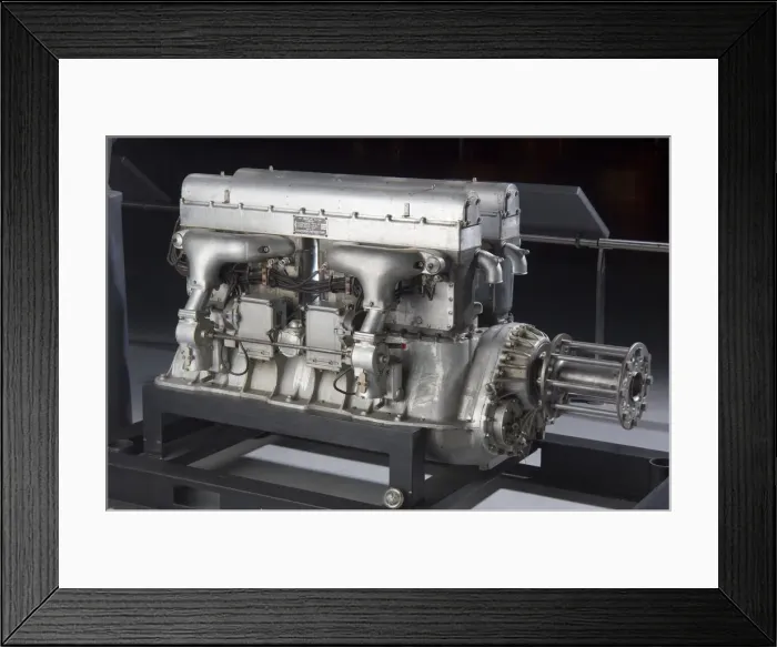 Framed Print : King-Bugatti U-16 Engine, 1919. Creator: Duesenberg Motors Corporation Framed Print : King-Bugatti U-16 Engine, 1919. Creator: Duesenberg Motors Corporation
