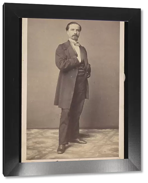 Portrait of Henry Ulke (1821-1910), Circa 1860s  /  1870s. Creator: Unknown