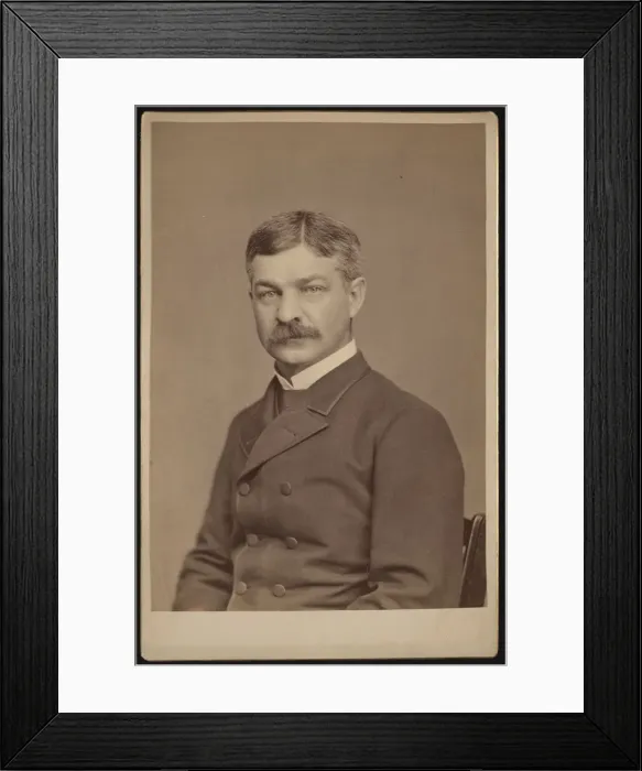 Framed Print : Portrait of Rev. John Randolph Paxton (1843-1923), 1883. Creator: Unknown Framed Print : Portrait of Rev. John Randolph Paxton (1843-1923), 1883. Creator: Unknown