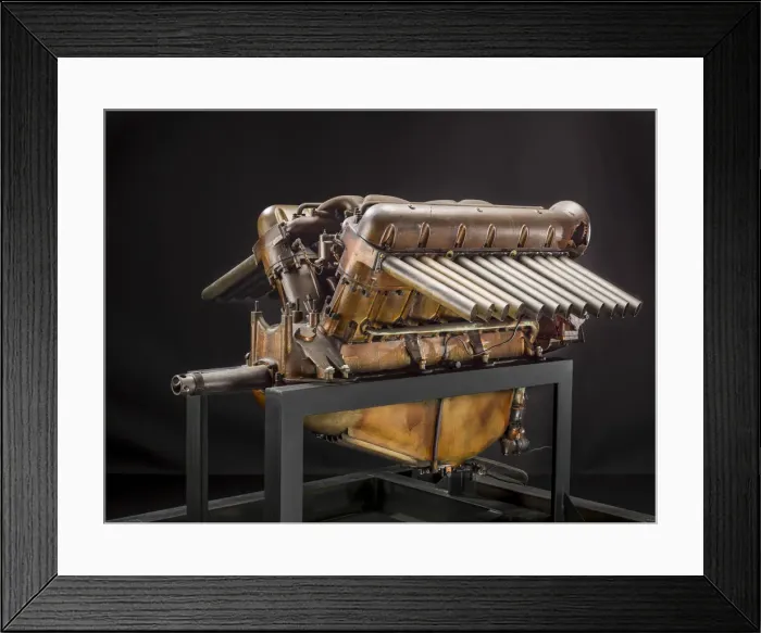 Framed Print : Curtiss CD-12 Prototype (Serial Number 1) V-12 Engine, Circa1921 Framed Print : Curtiss CD-12 Prototype (Serial Number 1) V-12 Engine, Circa1921