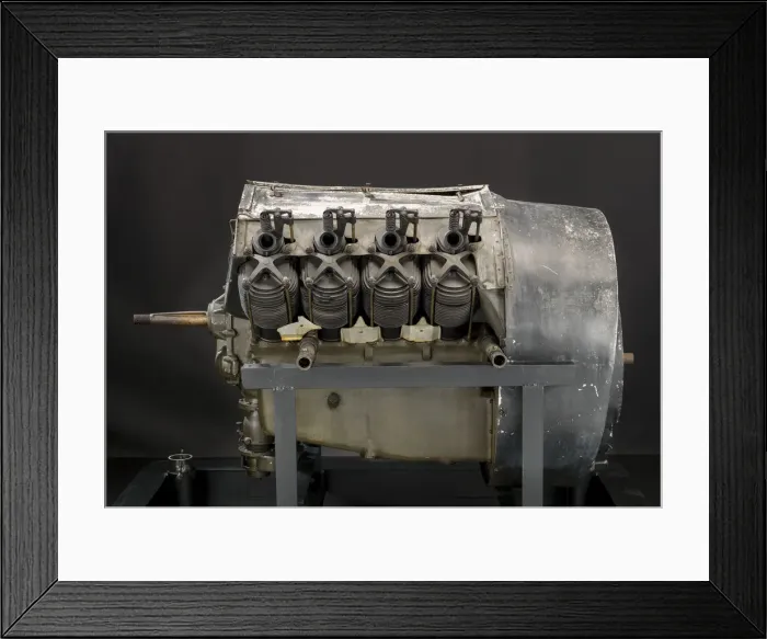 Framed Print : Renault 80 hp, V-8 Engine, ca. 1913. Creator: Renault Framed Print : Renault 80 hp, V-8 Engine, ca. 1913. Creator: Renault