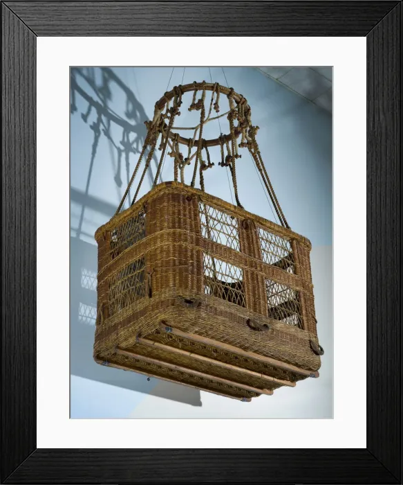 Framed Print : Basket and equipment used by Capt. H. C. Gray, USA, in a world altitude attempt in 1927 Framed Print : Basket and equipment used by Capt. H. C. Gray, USA, in a world altitude attempt in 1927