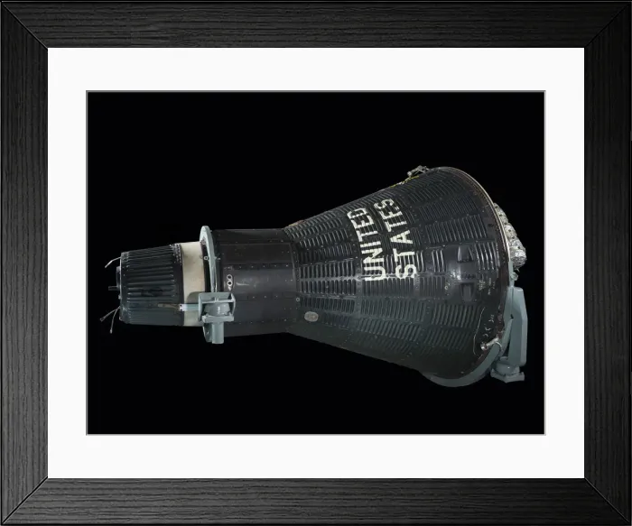 Framed Print : Capsule, Mercury #15B, ca. 1963. Creator: McDonnell Aircraft Corp Framed Print : Capsule, Mercury #15B, ca. 1963. Creator: McDonnell Aircraft Corp
