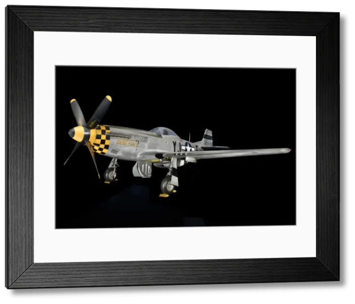 Framed Print : North American P-51D-30-NA Mustang, 1945. Creator: North American Aviation Inc Framed Print : North American P-51D-30-NA Mustang, 1945. Creator: North American Aviation Inc