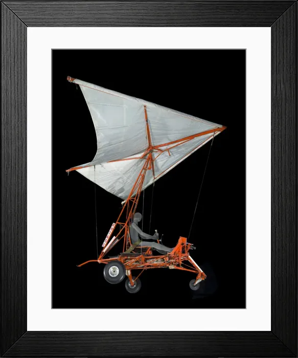 Framed Print : Paraglider Research Vehicle (Paresev) 1-A, Gemini, 1960s. Creator: NASA Framed Print : Paraglider Research Vehicle (Paresev) 1-A, Gemini, 1960s. Creator: NASA
