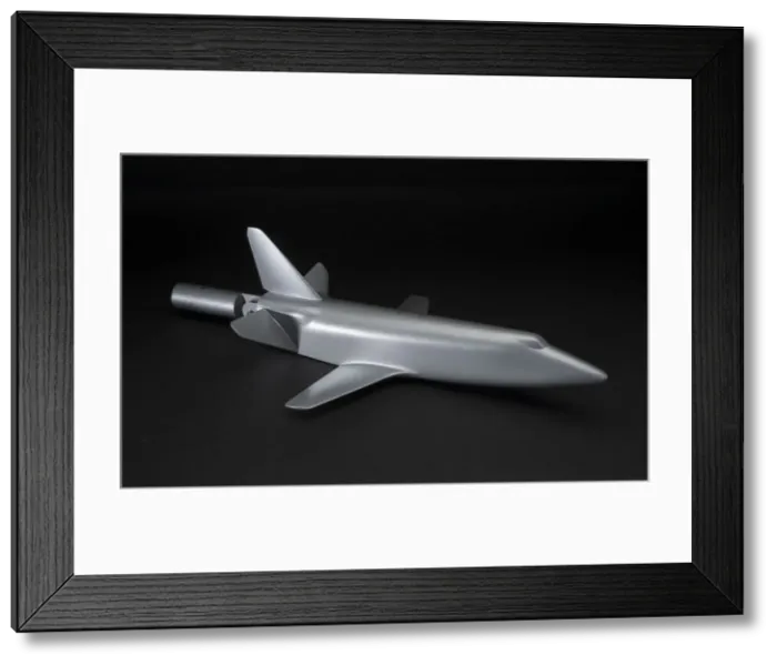 Framed Print : Model, Space Shuttle, Straight-Wing Low Cross-Range Orbiter Concept, 1970s-2000s Framed Print : Model, Space Shuttle, Straight-Wing Low Cross-Range Orbiter Concept, 1970s-2000s