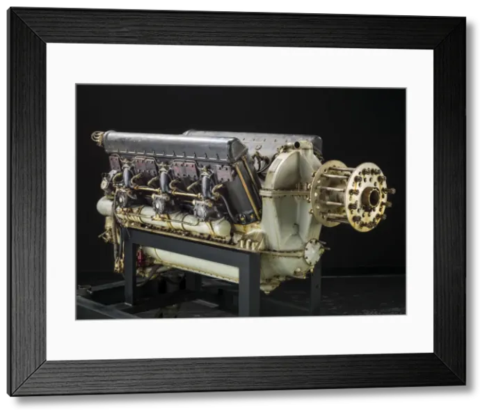 Framed Print : Hispano-Suiza 12YCRS V-12 Engine, ca. 1932. Creator: Hispano-Suiza Framed Print : Hispano-Suiza 12YCRS V-12 Engine, ca. 1932. Creator: Hispano-Suiza