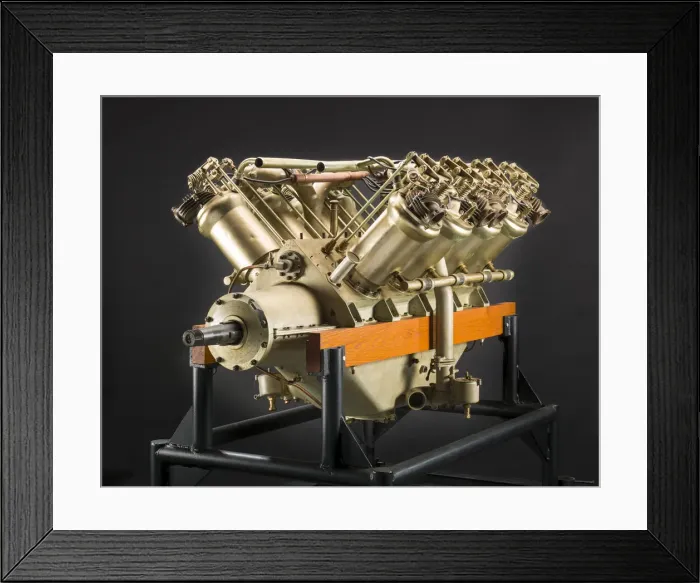 Framed Print : Curtiss V-X, V-8 Engine, Circa 1915. Creator: Curtiss Aeroplane and Motor Company Framed Print : Curtiss V-X, V-8 Engine, Circa 1915. Creator: Curtiss Aeroplane and Motor Company