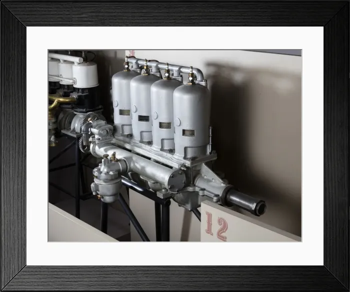 Framed Print : Roberts 4X, In-line 4 Engine, 1911. Creator: Roberts Motor Company Framed Print : Roberts 4X, In-line 4 Engine, 1911. Creator: Roberts Motor Company