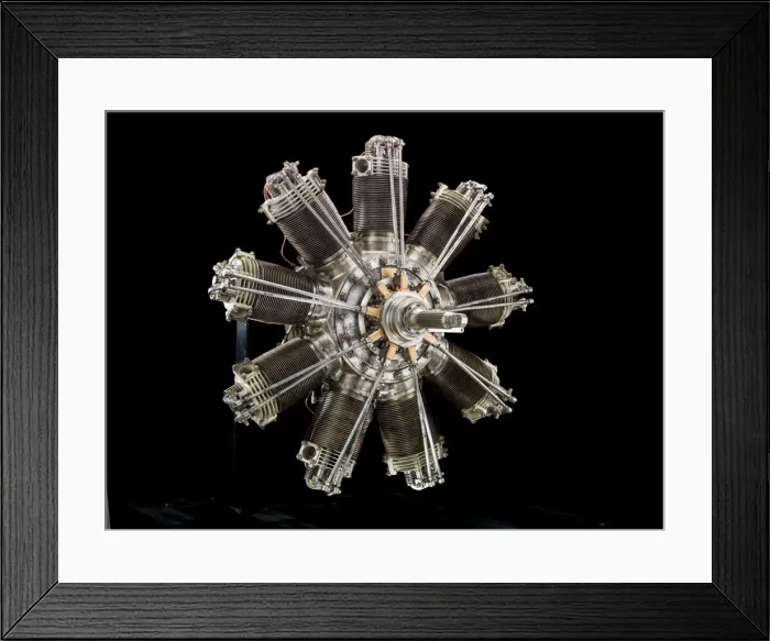 Framed Print : Clerget 9 A Diesel, Radial 9 Engine, ca. 1928. Creator: Panhard-Levassor Framed Print : Clerget 9 A Diesel, Radial 9 Engine, ca. 1928. Creator: Panhard-Levassor