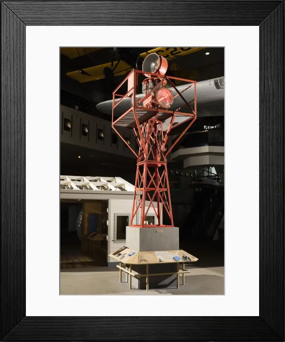 Framed Print : Beacon and Tower, Airway. Creator: Unknown Framed Print : Beacon and Tower, Airway. Creator: Unknown