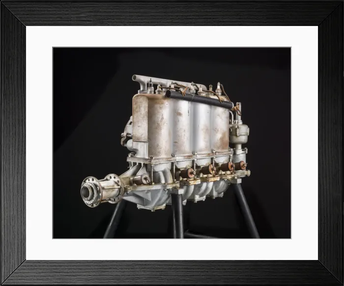 Framed Print : Roberts 4X In-line 4 Engine, 1912. Creator: Roberts Motor Company Framed Print : Roberts 4X In-line 4 Engine, 1912. Creator: Roberts Motor Company