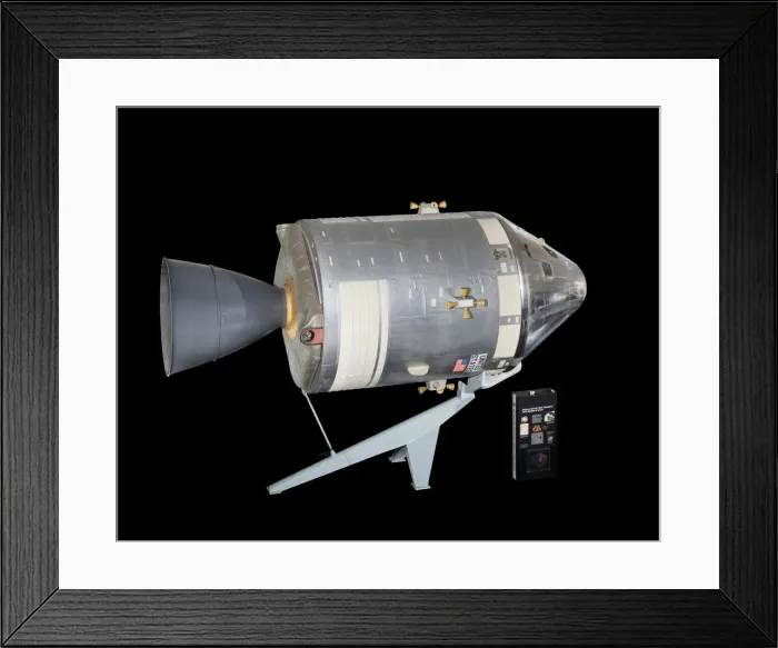 Framed Print : Command and Service Modules, Apollo #105, ASTP Mockup, 1960s Framed Print : Command and Service Modules, Apollo #105, ASTP Mockup, 1960s