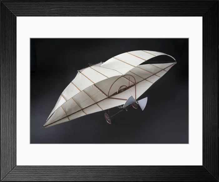 Framed Print : Model, Static, Ellehammer II, 1956. Creator: Unknown Framed Print : Model, Static, Ellehammer II, 1956. Creator: Unknown