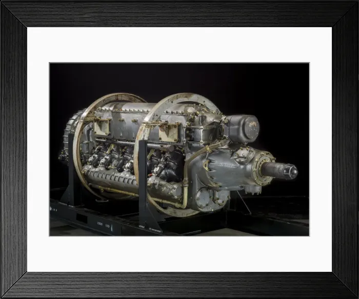 Framed Print : Continental Hyper I-1430-11, Inverted V-12 Engine, 1942 Framed Print : Continental Hyper I-1430-11, Inverted V-12 Engine, 1942
