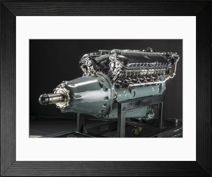 Framed Print : Allison V-1710-7 (V-1710-C4), V-12 Engine, 1936. Creator: General Motors Framed Print : Allison V-1710-7 (V-1710-C4), V-12 Engine, 1936. Creator: General Motors