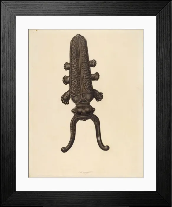 Framed Print : Bootjack, c. 1937. Creator: Albert Geuppert Framed Print : Bootjack, c. 1937. Creator: Albert Geuppert