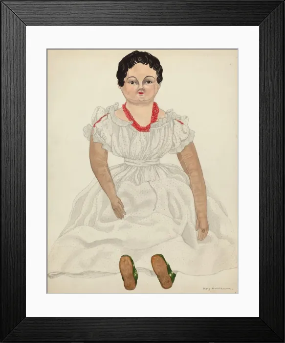 Framed Print : Doll: Mary Scotia, 1935 / 1942. Creator: Mary E Humes Framed Print : Doll: Mary Scotia, 1935 / 1942. Creator: Mary E Humes