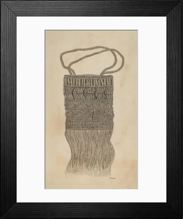 Framed Print : Handbag, 1935 / 1942. Creator: Raymond Manupelli Framed Print : Handbag, 1935 / 1942. Creator: Raymond Manupelli