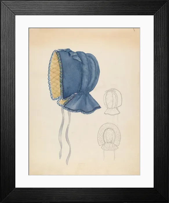 Framed Print : Opera Hood, c. 1936. Creator: Melita Hofmann Framed Print : Opera Hood, c. 1936. Creator: Melita Hofmann