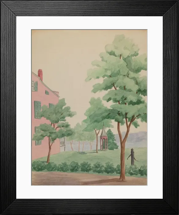 Framed Print : Schermerhorn Estate, c. 1936. Creator: Helen Miller Framed Print : Schermerhorn Estate, c. 1936. Creator: Helen Miller