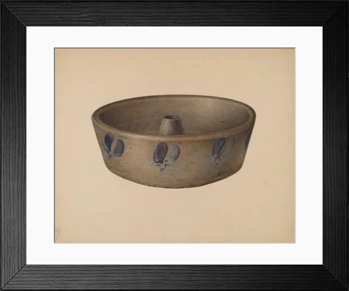 Framed Print : Baking Dish, 1940. Creator: Isadore Goldberg Framed Print : Baking Dish, 1940. Creator: Isadore Goldberg
