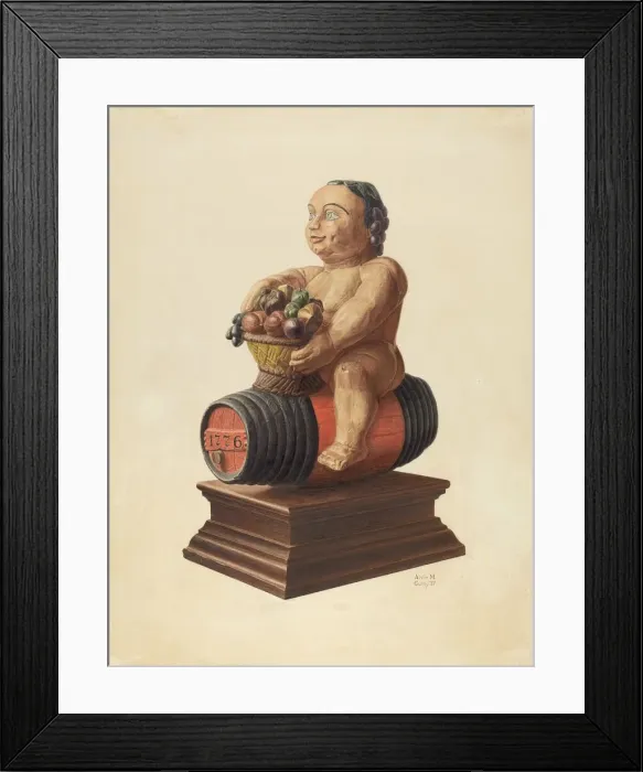 Framed Print : The Windham Bacchus, 1937. Creator: Alvin M Gully Framed Print : The Windham Bacchus, 1937. Creator: Alvin M Gully