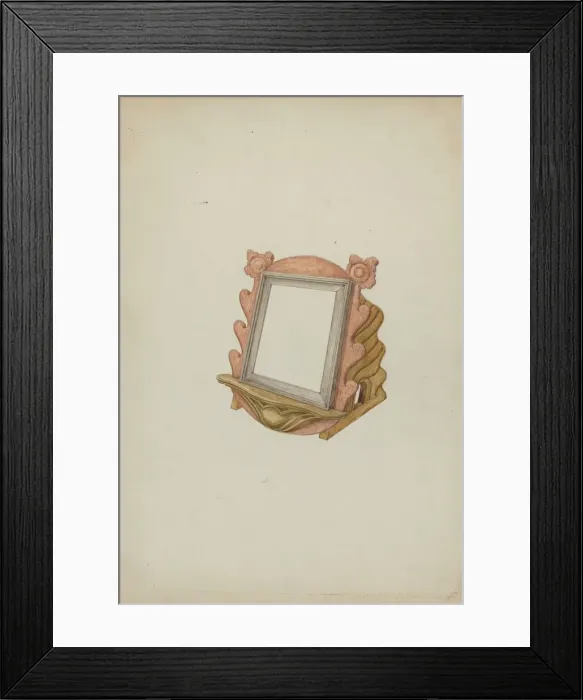 Framed Print : Missal Stand, c. 1940. Creator: William Kieckhofel Framed Print : Missal Stand, c. 1940. Creator: William Kieckhofel