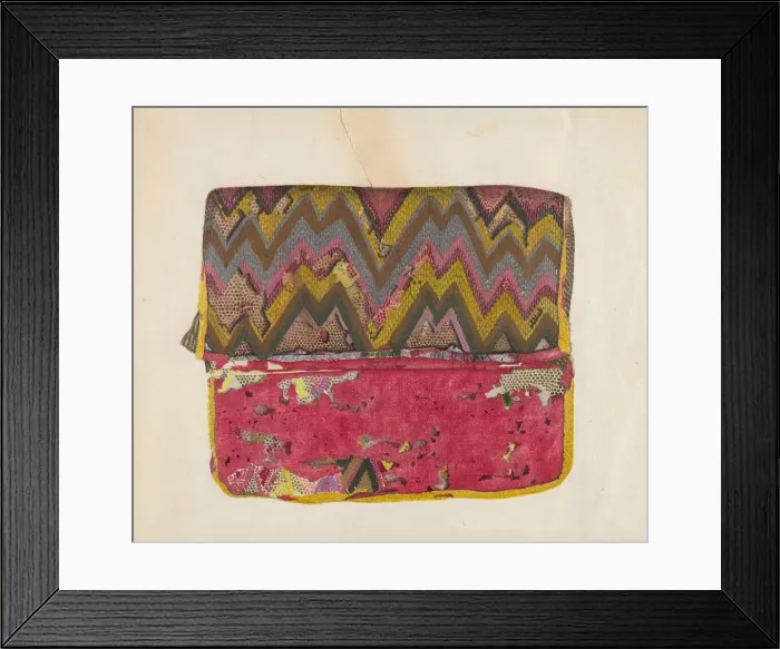 Framed Print : Purse, c. 1938. Creator: Raymond Manupelli Framed Print : Purse, c. 1938. Creator: Raymond Manupelli