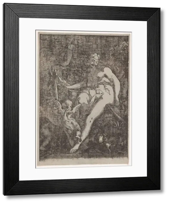 Framed Print : Saint Mary Magdalene in Penitence, 1590-1607. Creator: Circle of Giuseppe Scolari Framed Print : Saint Mary Magdalene in Penitence, 1590-1607. Creator: Circle of Giuseppe Scolari