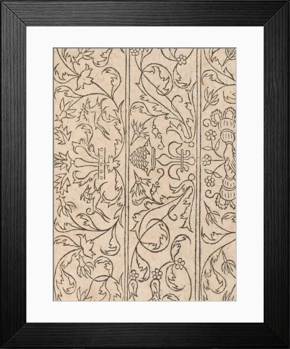 Framed Print : New Modelbüch allen Nagerin u. Sydenstickern (Page 16r), 1556. Creator: Hans Hoffman Framed Print : New Modelbüch allen Nagerin u. Sydenstickern (Page 16r), 1556. Creator: Hans Hoffman