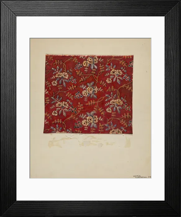 Framed Print : Calico, 1938. Creator: Marie Lutrell Framed Print : Calico, 1938. Creator: Marie Lutrell