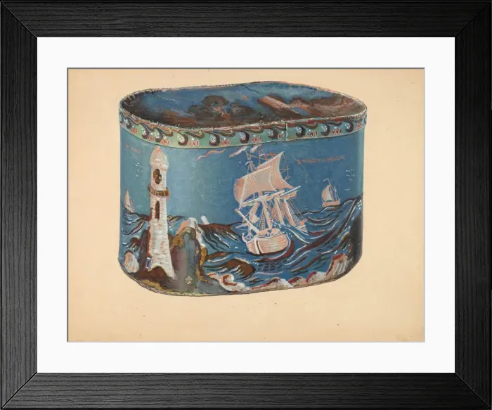 Framed Print : Bandbox, c. 1938. Creator: Arsen Maralian Framed Print : Bandbox, c. 1938. Creator: Arsen Maralian