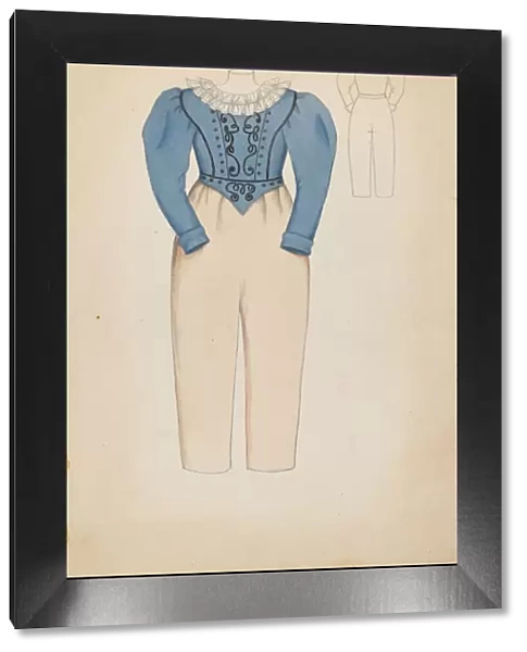 Boys Suit, c. 1936. Creator: Dorothy Gernon