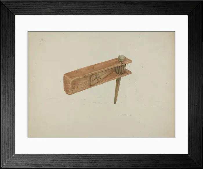 Framed Print : Rattle, 1935 / 1942. Creator: William Kieckhofel Framed Print : Rattle, 1935 / 1942. Creator: William Kieckhofel