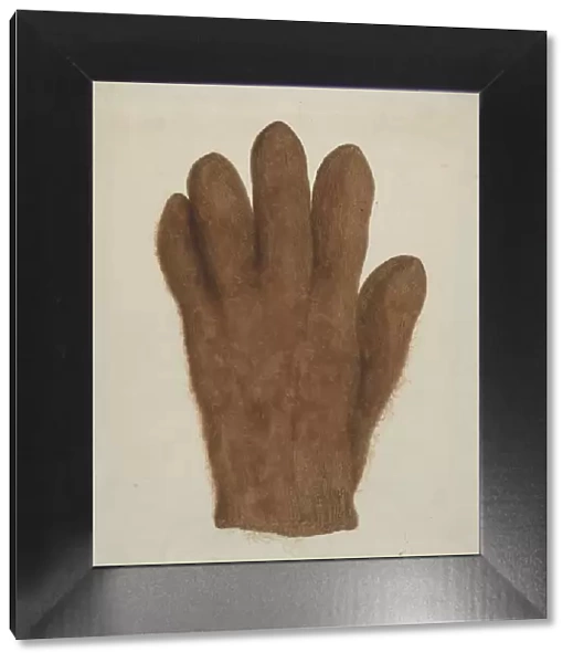 Shaker Glove, c. 1936. Creator: Helen E. Gilman