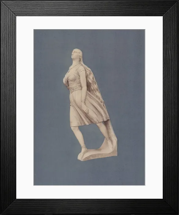 Framed Print : Figurehead: Cassandra Adams, 1935 / 1942. Creator: Rosamond P Gray Framed Print : Figurehead: Cassandra Adams, 1935 / 1942. Creator: Rosamond P Gray
