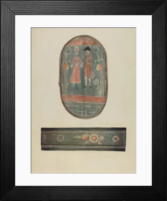 Framed Print : Bride Box, 1935 / 1942. Creator: Elmer R. Kottcamp Framed Print : Bride Box, 1935 / 1942. Creator: Elmer R. Kottcamp