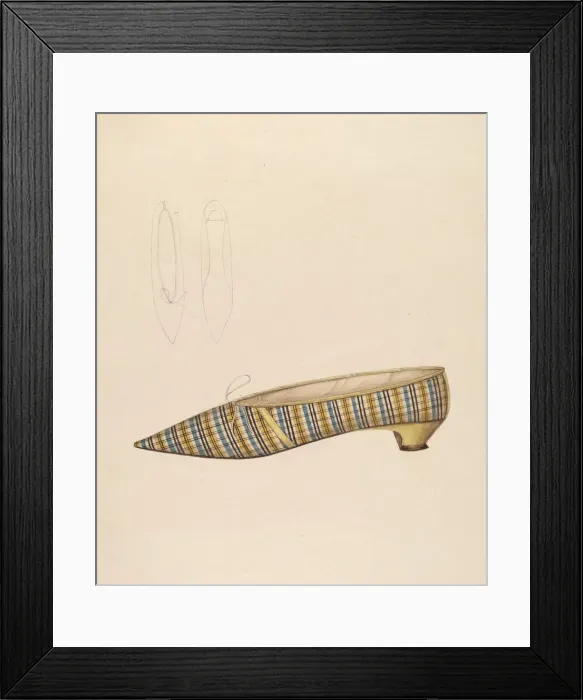 Framed Print : Slipper, 1935  /  1942. Creator: Dorothy Gernon