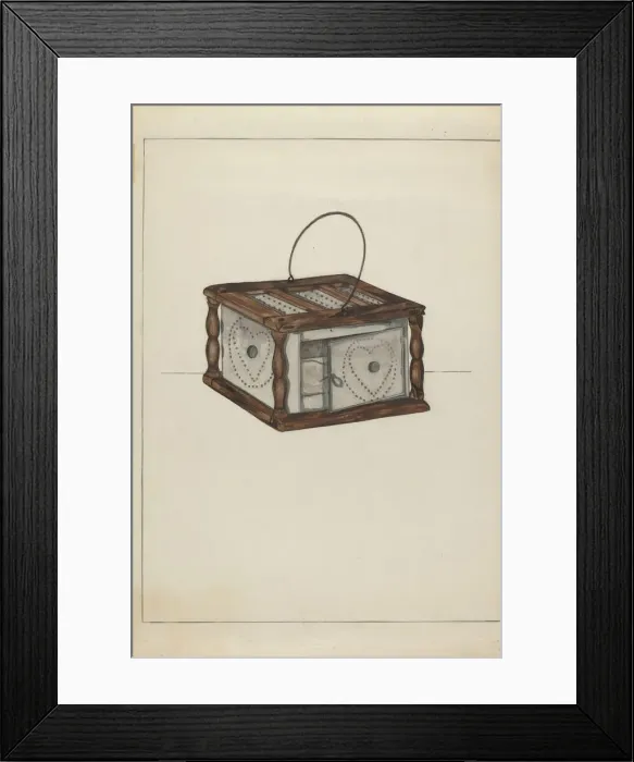 Framed Print : Foot Warmer, c. 1936. Creator: Katherine Hastings Framed Print : Foot Warmer, c. 1936. Creator: Katherine Hastings