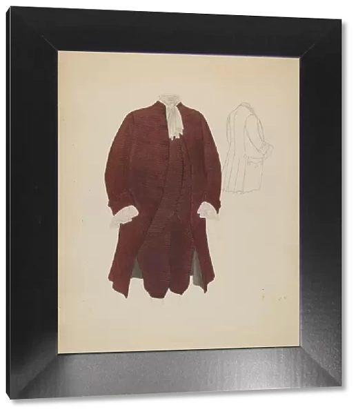 Mans Suit, c. 1936. Creator: Melita Hofmann