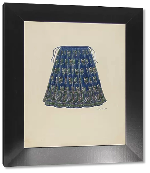 Skirt, c. 1936. Creator: Randolph F Miller
