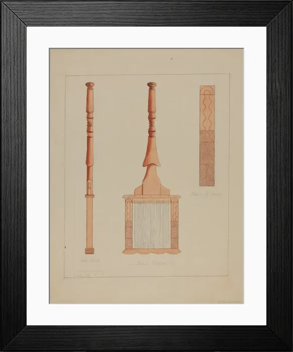 Framed Print : Hand Loom, c. 1936. Creator: Frederick Jackson Framed Print : Hand Loom, c. 1936. Creator: Frederick Jackson