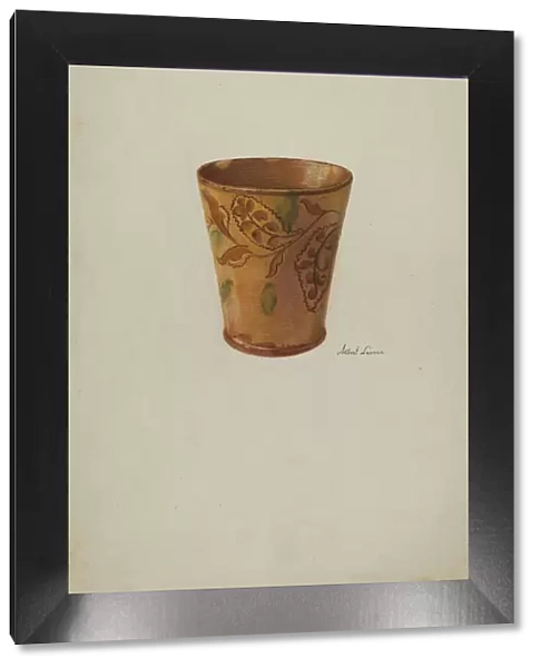 Pa. German Cup, c. 1937. Creator: Albert J. Levone