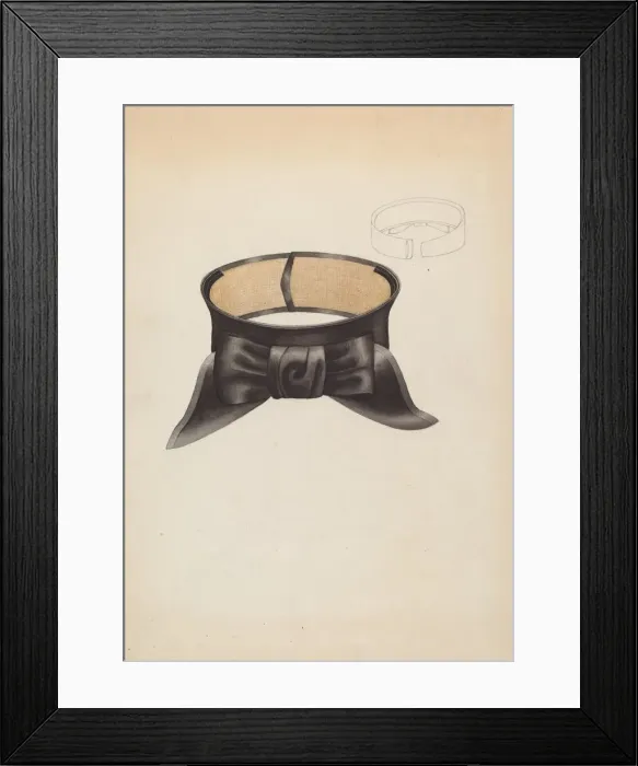 Framed Print : Cravat, c. 1937. Creator: Marie Mitchell Framed Print : Cravat, c. 1937. Creator: Marie Mitchell