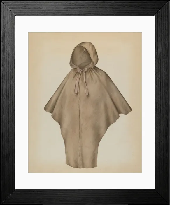 Framed Print : Quaker Cape, c. 1938. Creator: Melita Hofmann Framed Print : Quaker Cape, c. 1938. Creator: Melita Hofmann