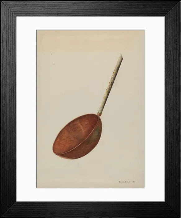 Framed Print : Sugar Dipper, c. 1938. Creator: Annie B Johnston Framed Print : Sugar Dipper, c. 1938. Creator: Annie B Johnston
